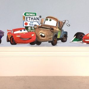 Cars mural