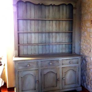 4 colour wash on pine dresser