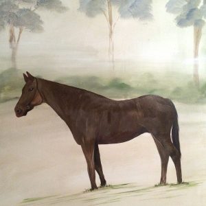 Horse mural
