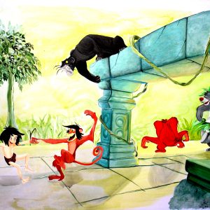 Jungle Book mural