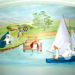  Beatrix Potter mural