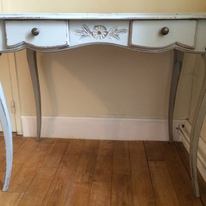 Chalk painted, aged and waxed dressing table